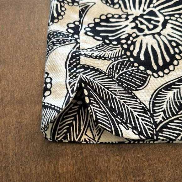 J. Crew Polynesian Floral Linen Blend Skirt Size 4 - Picture 7 of 10